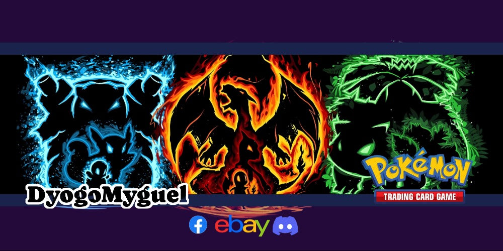 Kanto Starters Pokémon Banner