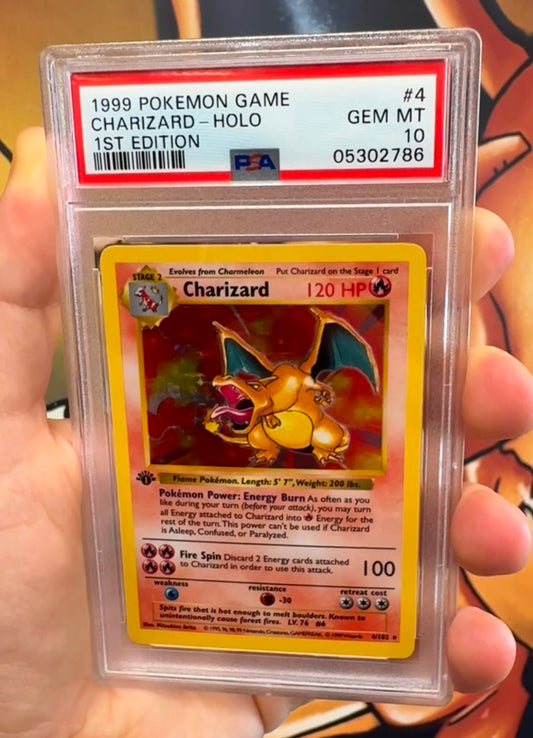 Pokémon Graded Card Charizard